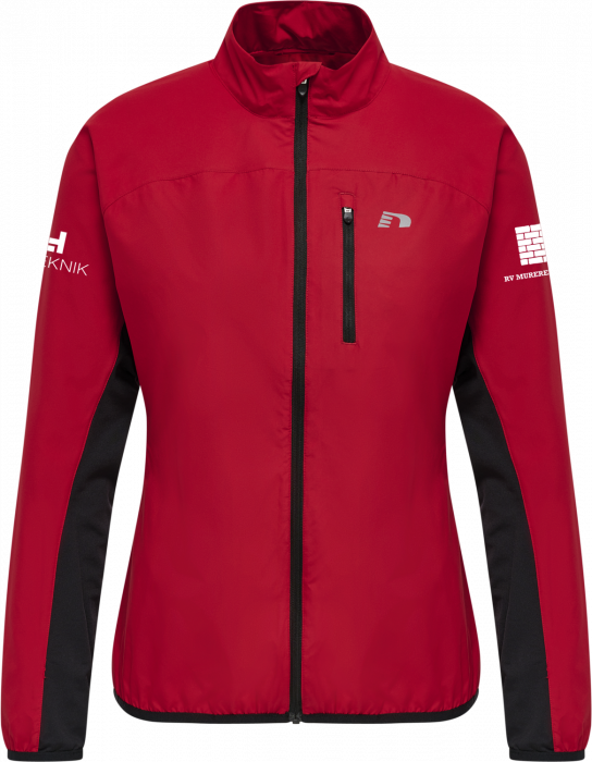 Newline - Lmk Women's Running Jacket - Rot & schwarz