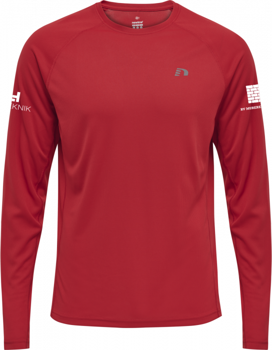Newline - Lmk Long-Sleeved Running T-Shirt - Rojo