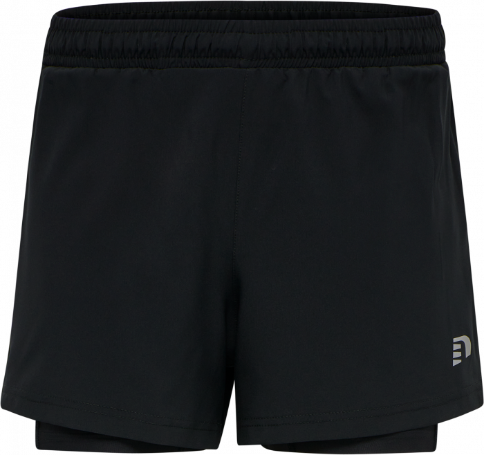 Newline - Women's Core 2-In-1 Shorts - Negro